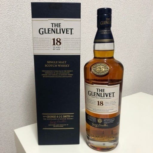 ウィスキー THE GLENLIVET 18年 700mlシングルモルトスコッチ