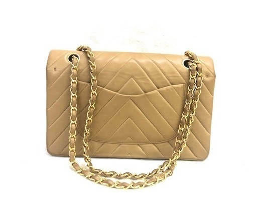 CHANEL シャネル マトラッセ チェーンショルダーバッグ ベージュ 2338207