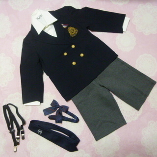 男児入学式服