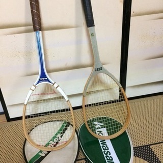 ソフトテニスラケット 2本