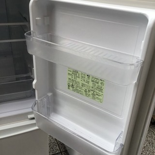 #2196 2015年製 シャープ　SHARP 137L つけかえどっちもドア冷蔵庫 SJ-UA14