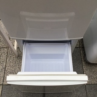 #2196 2015年製 シャープ　SHARP 137L つけかえどっちもドア冷蔵庫 SJ-UA14