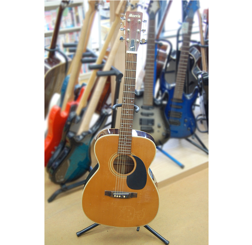 Morris F-18 アコースティックギター アコギ モーリス 幌馬車ラベル