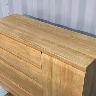 美品！ニトリ ローチェスト◇整理タンス◇レール付◇プッシュ