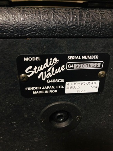 Fender/フェンダー G408CE SVH ギターアンプ キャビネット セット