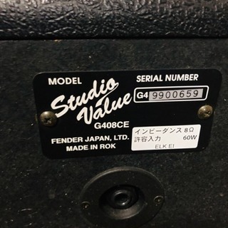Fender/フェンダー G408CE SVH ギターアンプ キャビネット セット