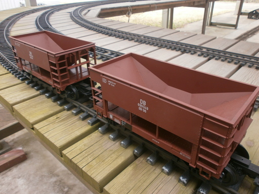 G(45mm) ﾄﾞｲﾂ製 凸電機 貨車2両