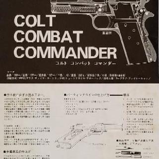 【取説】COLT COMBAT COMMANDER 