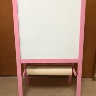 IKEA MALA お絵かき用イーゼル　ホワイトボード＆黒板看板...