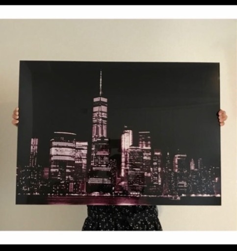 美術品：ニューヨーク夜景【特価】