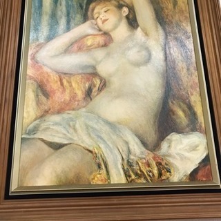 ルノアール・まどろむ裸婦 