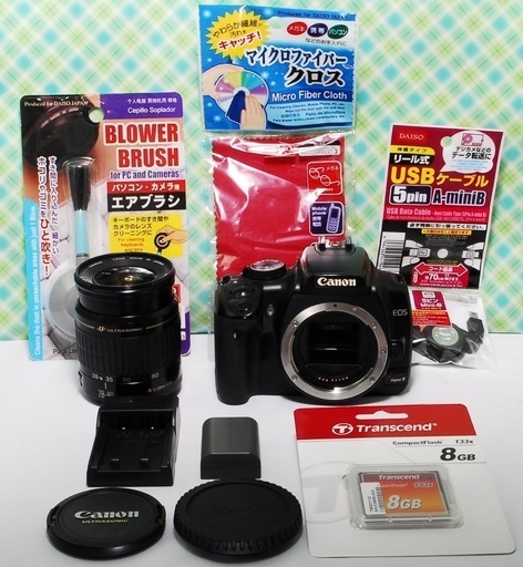 【全国発送可能】♦届いてすぐ使える♦極上♦CANON EOS KISS X ♦