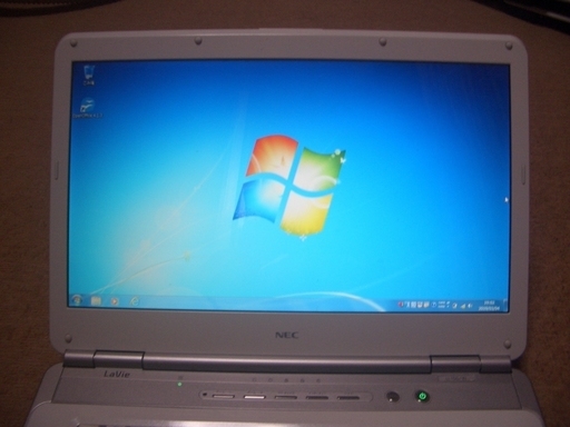 Windows7 ノートパソコン　NEC  PC-LL150WG すぐに使用できます