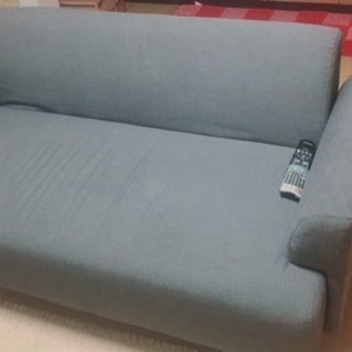 IKEA2人用布製ソファー 【使用1年】〜3/29