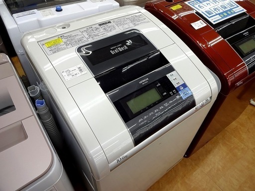 【取りに来れる方限定！】HITACHI(日立) 10.0kg縦型洗濯乾燥機売ります！