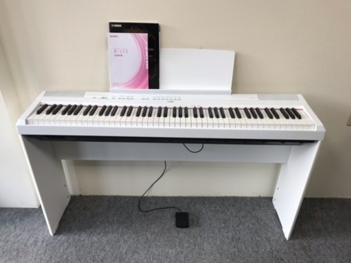 美品 ヤマハ P-115WH
