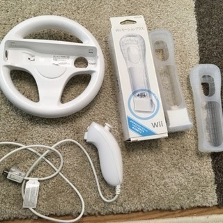 Wii ハンドルなど