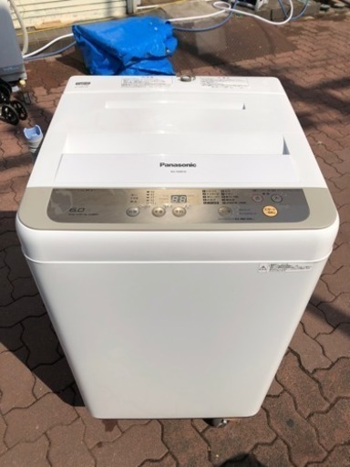 記載価格から最大2000円引き！Panasonic パナソニック 全自動電気洗濯機 NA-F60B10 6kg 2017年