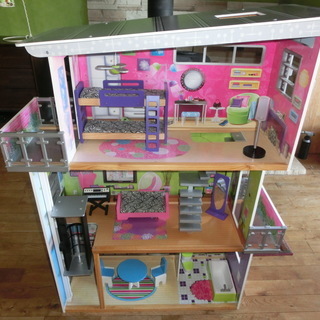 ドールハウスKidKraft電飾LED取付