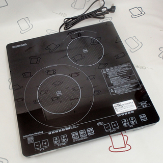 ♪アイリスオーヤマ スリムタイプ IHクッキングヒーター IHC...