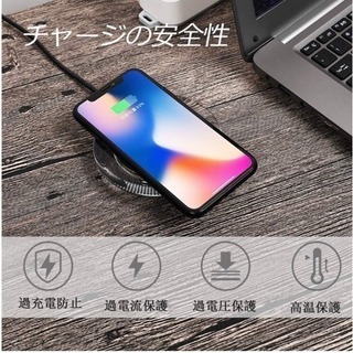 ☆超便利☆ ワイヤレス充電器 10W急速充電ワイヤレスチャージャ...