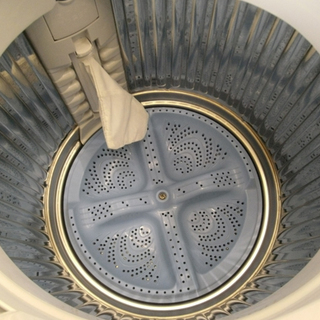 札幌 5.5kg シャープ 全自動洗濯機 2014年製 SHARP ES-GE55N-S 新
