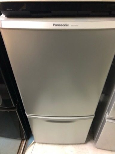 [パナソニック] 2ドア冷蔵庫 2017年製 NR-B149W-S