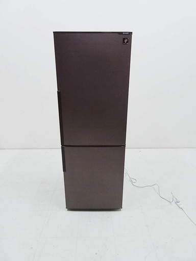 SHARP　シャープ SJ-PD27A-T プラズマクラスター冷蔵庫 271L ブラウン系　ダークウッド　2015年製