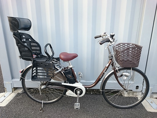 【中古】電動アシスト自転車 Panasonic リチウムビビ DX 【子供乗せ】
