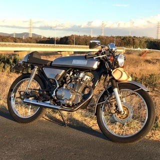 フルカスタム SKYTEAM ACE 125 カフェレーサー R...