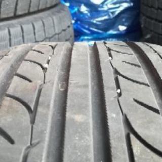♪♪205/40R17 WORK LS105 4本 ヨコハマ アース1 溝バッチリ 7J+35 4本 中古♪♪