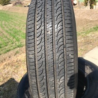 【愛知発】215/70R16 100H★8-9分山 ヨコハマ GEOLANDAR SUV 2015年製 4本価格 ノーマル バリ山 管理番号3502