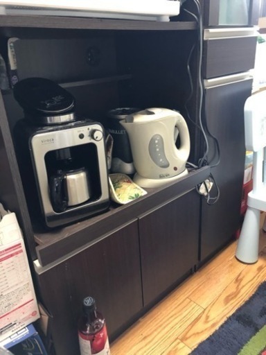 ニトリ食器棚 使用期間1年半以内！ (2)