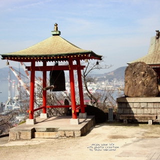 呉のランドマーク＜萬願寺＞境内で＜遺影写真の前撮り＞キャンペーン...