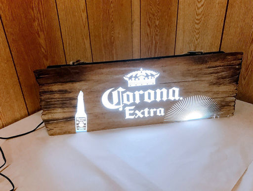 非売品 コロナ ビール ネオン 看板 サイン ライト 照明　コロナ エキストラ Corona Extra