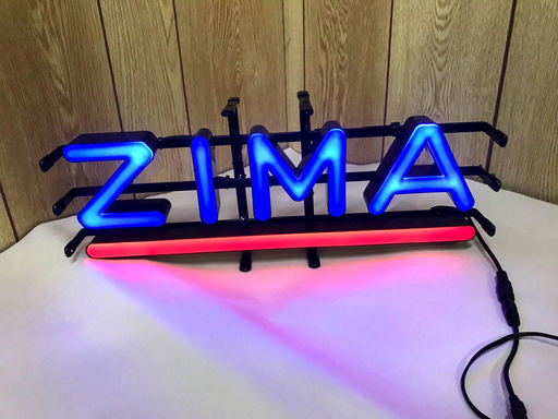ZIMA ジーマ ネオン風 LED サイン 看板照明　ジーマ エッジライト サイン 電飾看板 ネオン看板 サインボード 店舗用