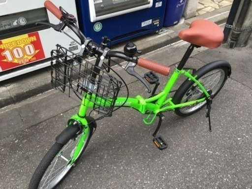 ほぼ新品 20インチ折りたたみ サビ無し