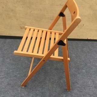 木製 折りたたみ式 椅子 ②