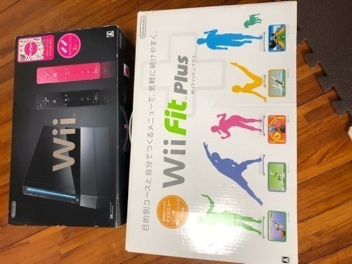 wii本体、wiiパーティ、wiiフィットセット