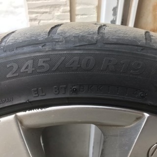 19インチアルミホイール 4本セット(値下げしました！)