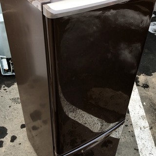 パナソニック 2ドア冷蔵庫 168L 2016年製 おしゃれブラウン HL01 6ヶ月保証付 168L 2ドア冷蔵庫 ブラウン パナソニック 2016年製