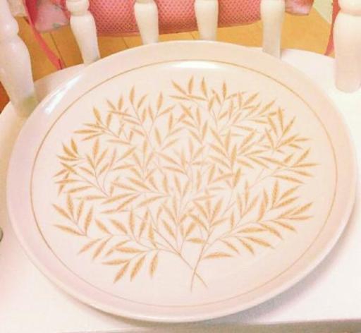 美品♪ 即購入大歓迎！新品未使用品！たち吉 麦柄 大皿
