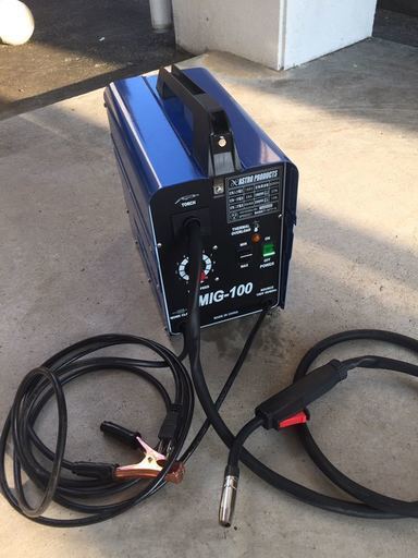 アストロプロダクツ MIG 100V 半自動溶接機 保証期間内