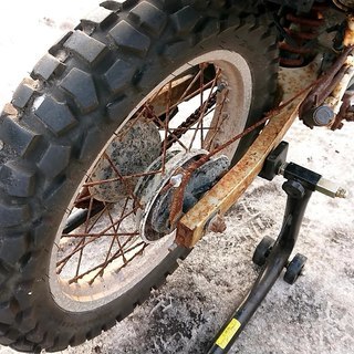 ★ホンダ XL250 ディグリー MD26 書付き実働ジャンク部品取りレストアベース★交換下取り上取り可札幌