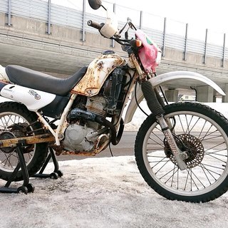 ★ホンダ XL250 ディグリー MD26 書付き実働ジャンク部...