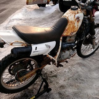 ★ホンダ XL250 ディグリー MD26 書付き実働ジャンク部品取りレストアベース★交換下取り上取り可札幌