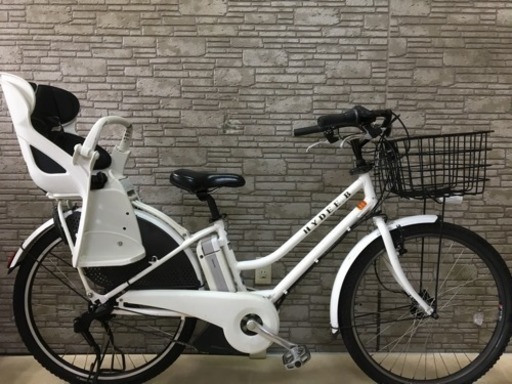 東京23区配達無料  新基準  BS ブリジストン HYDEE-B  6.6Ah リチウム 電動自転車 中古