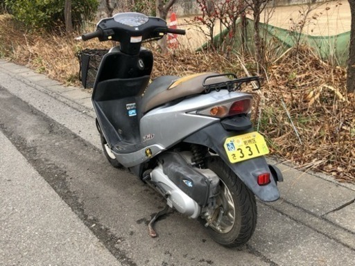 ホンダ ディオ DIO 黄色ナンバー登録 4スト インジェクション 低