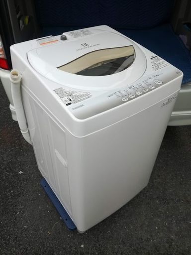 ■商談中■東芝■全自動洗濯機（5.0kg）AW-5G2「パワフル浸透洗浄」