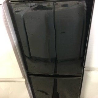 [シャープ] 2ドア冷蔵庫 2016年製 SJ-D14B-B